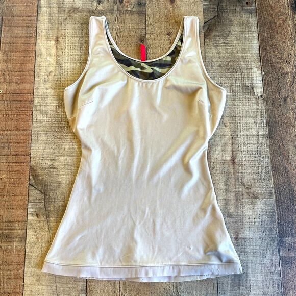 Spanx Simplicity Beige Nude Tank Shapewear Medium Shaper - Picture 7 of 7